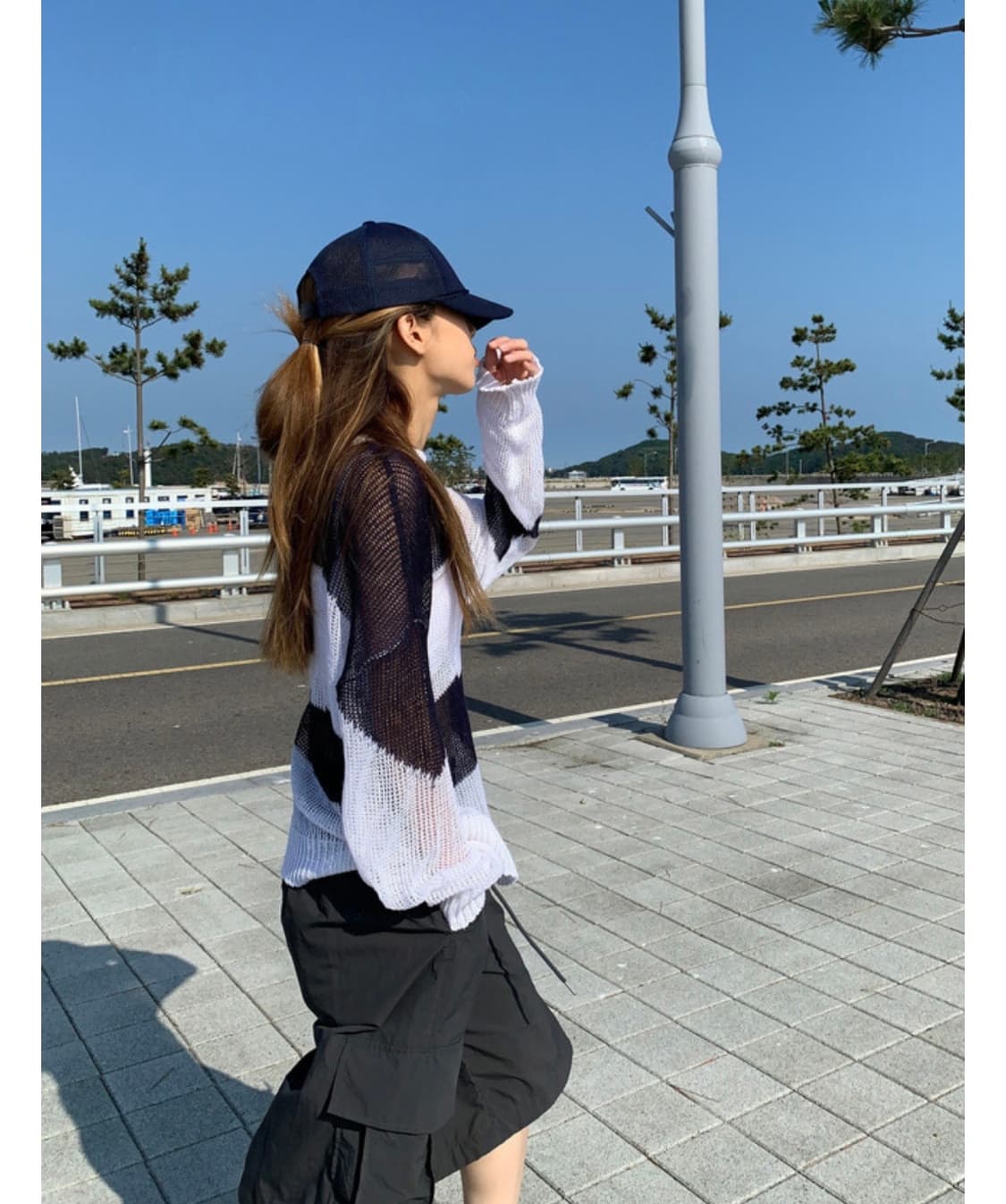 (1회시착) 릿킴 레이크 니트 슬리브 LAKE KNIT SLEEVE 상품이미지1