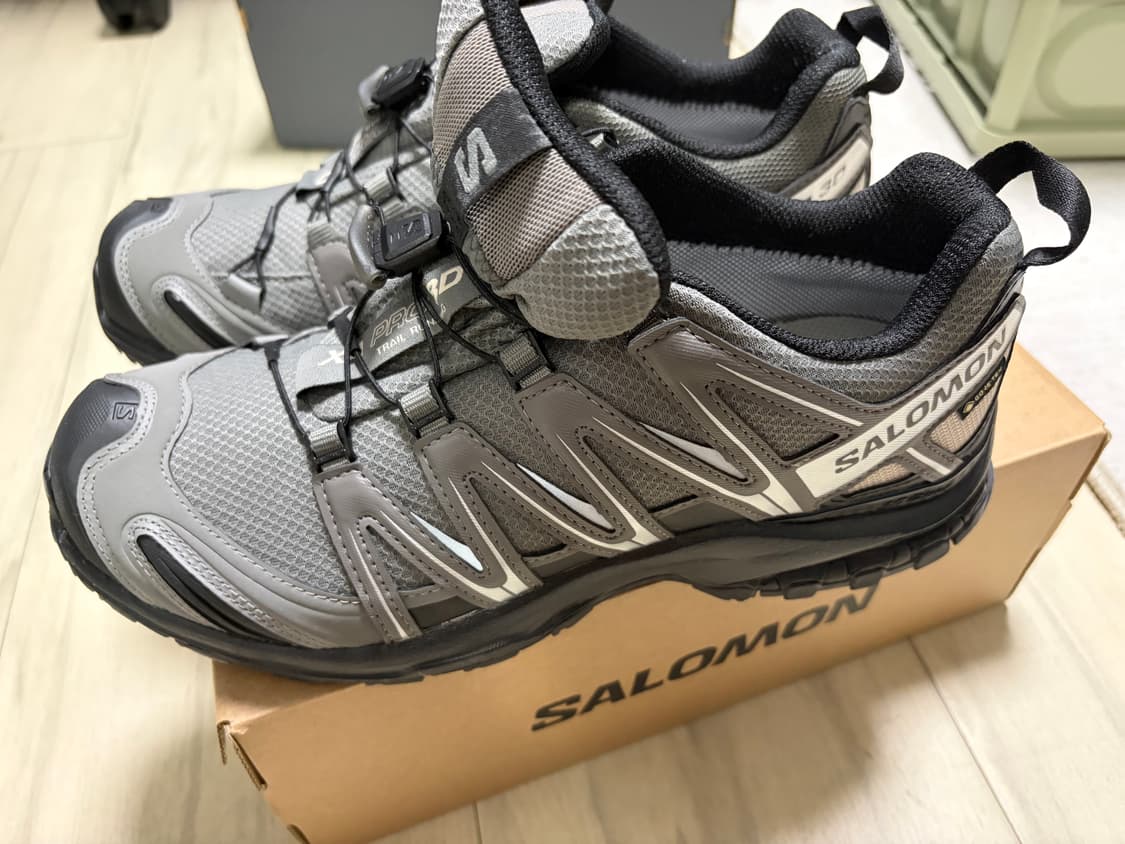 [270] 실착x 살로몬 XA 프로 3D GTX 퓨터 블랙실버클라우드  상품이미지3