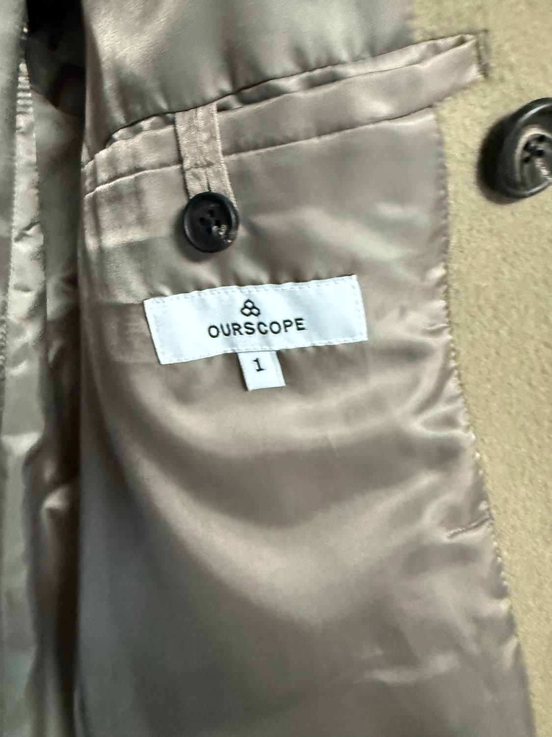 아워스코프 테트라 멀티 더블 코트 1사이즈 상품이미지4