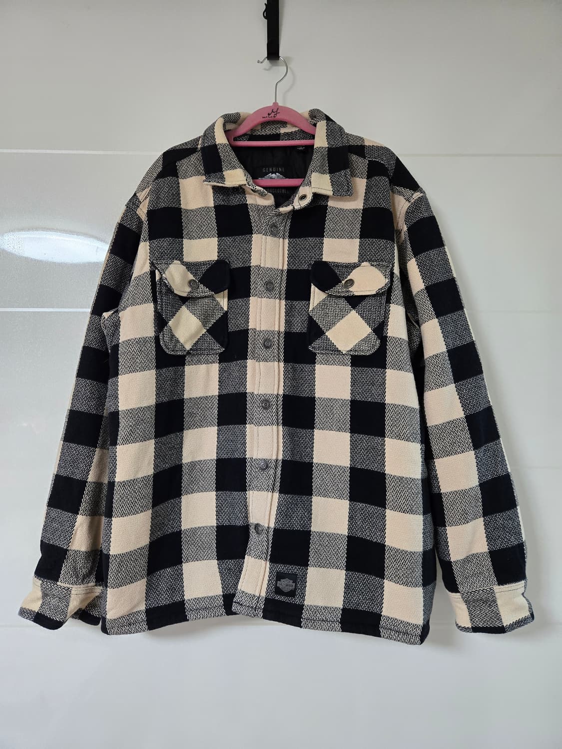 할리데이비슨 체크 셔켓 상품이미지1