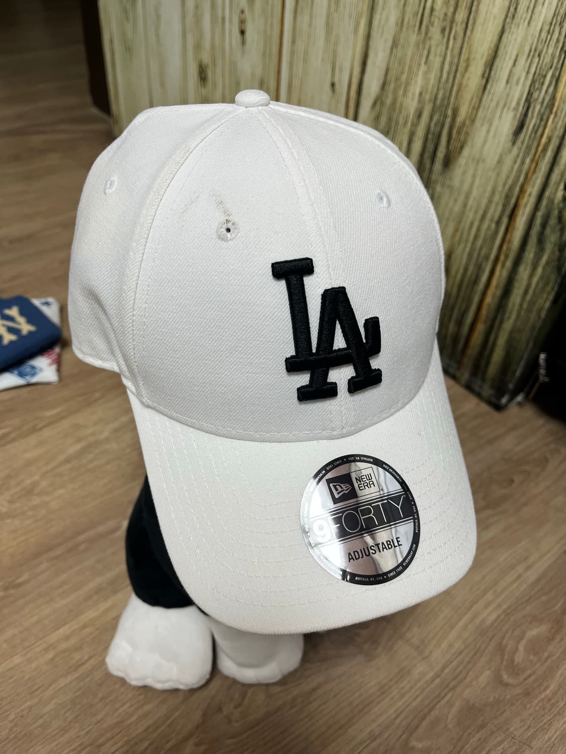 뉴에라 LA 다저스 9FORTY 볼캡 화이트 블루 2종 상품이미지2