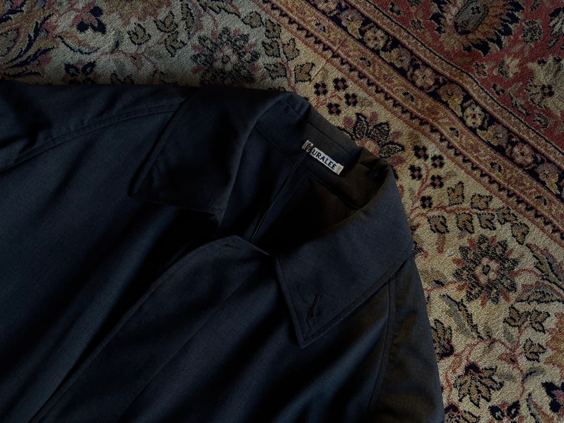 AURALEE 오라리 래글런 코트 100 상품이미지2