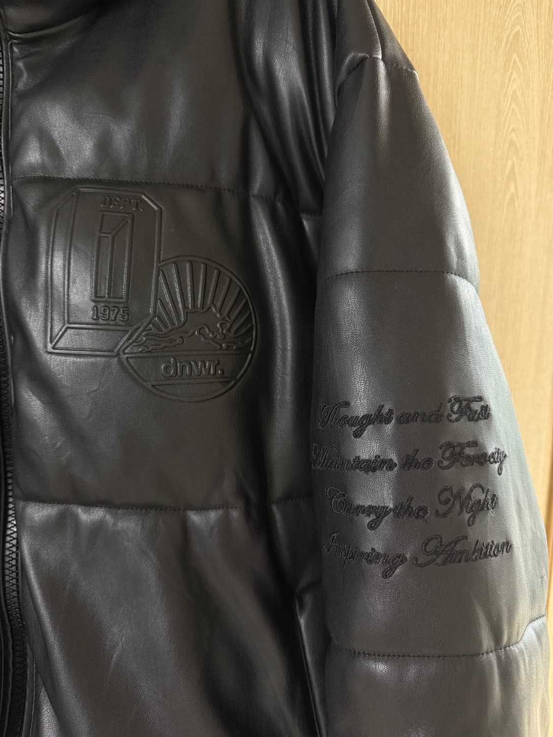 자라 에코레더 패딩 3427/300/800 L-XL 상품이미지5