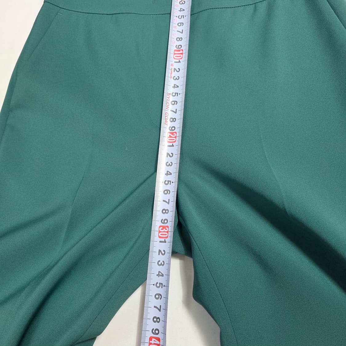 1159 한섬 시스템 SYSTEM 그린 슬랙스 팬츠 55(S) 상품이미지6