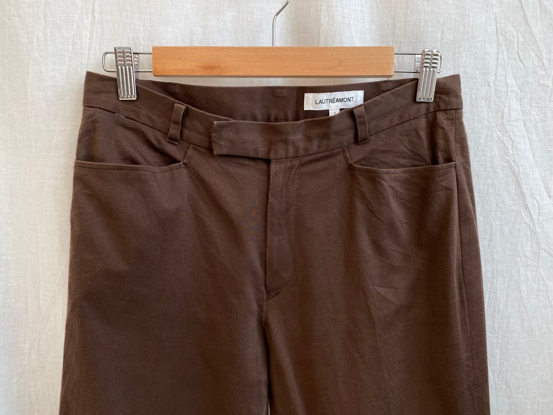 LAUTREAMONT 브라운 카프리팬츠(28) 상품이미지3