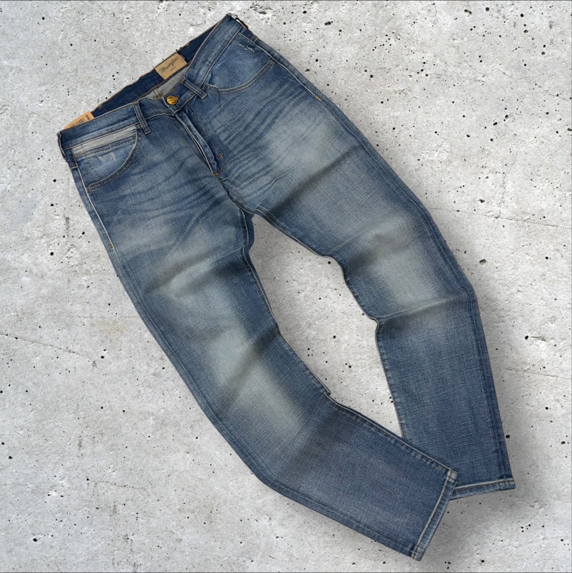 [31x34] 랭글러 브라이슨 스키니 데님 팬츠 청바지 D182 상품이미지2