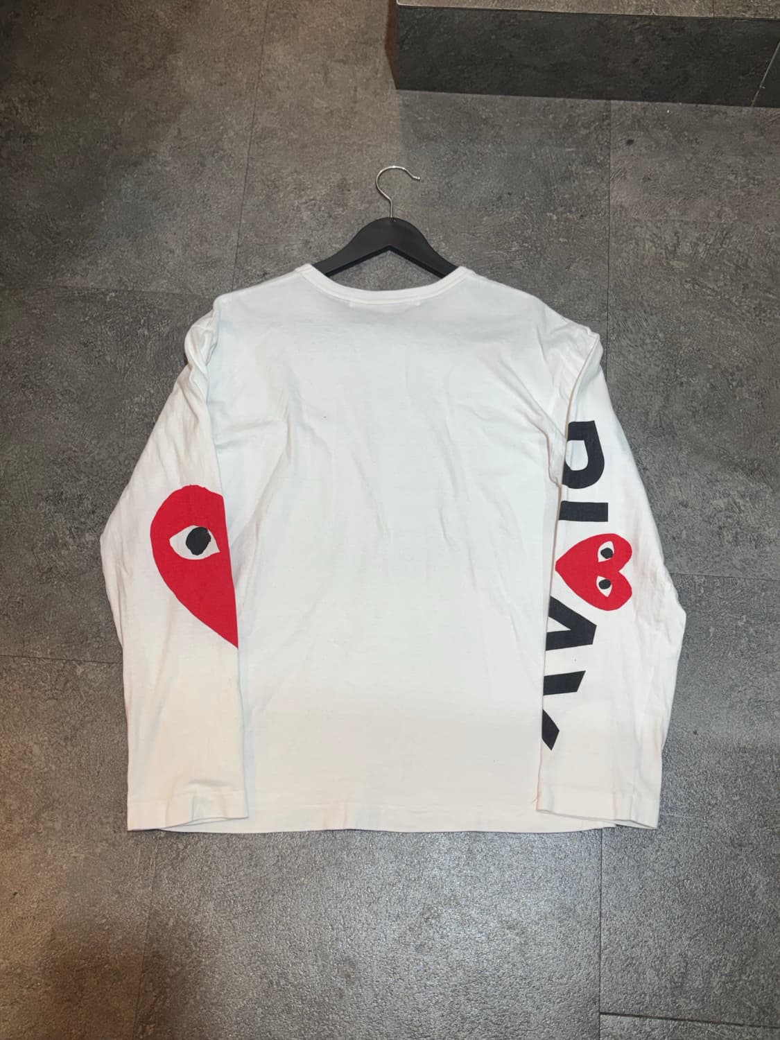 꼼데가르송 롱슬리브 긴팔티셔츠 L사이즈 상품이미지3