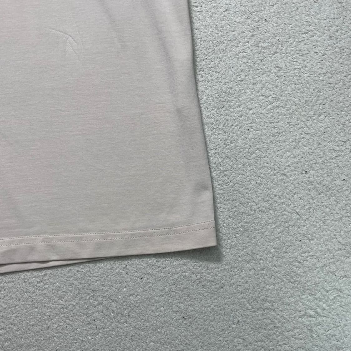  LACOSTE 반팔 티 베이지 XL 상품이미지6