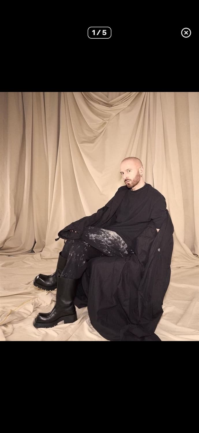 [L] 발렌시아가 페인터 스웻팬츠 상품이미지1