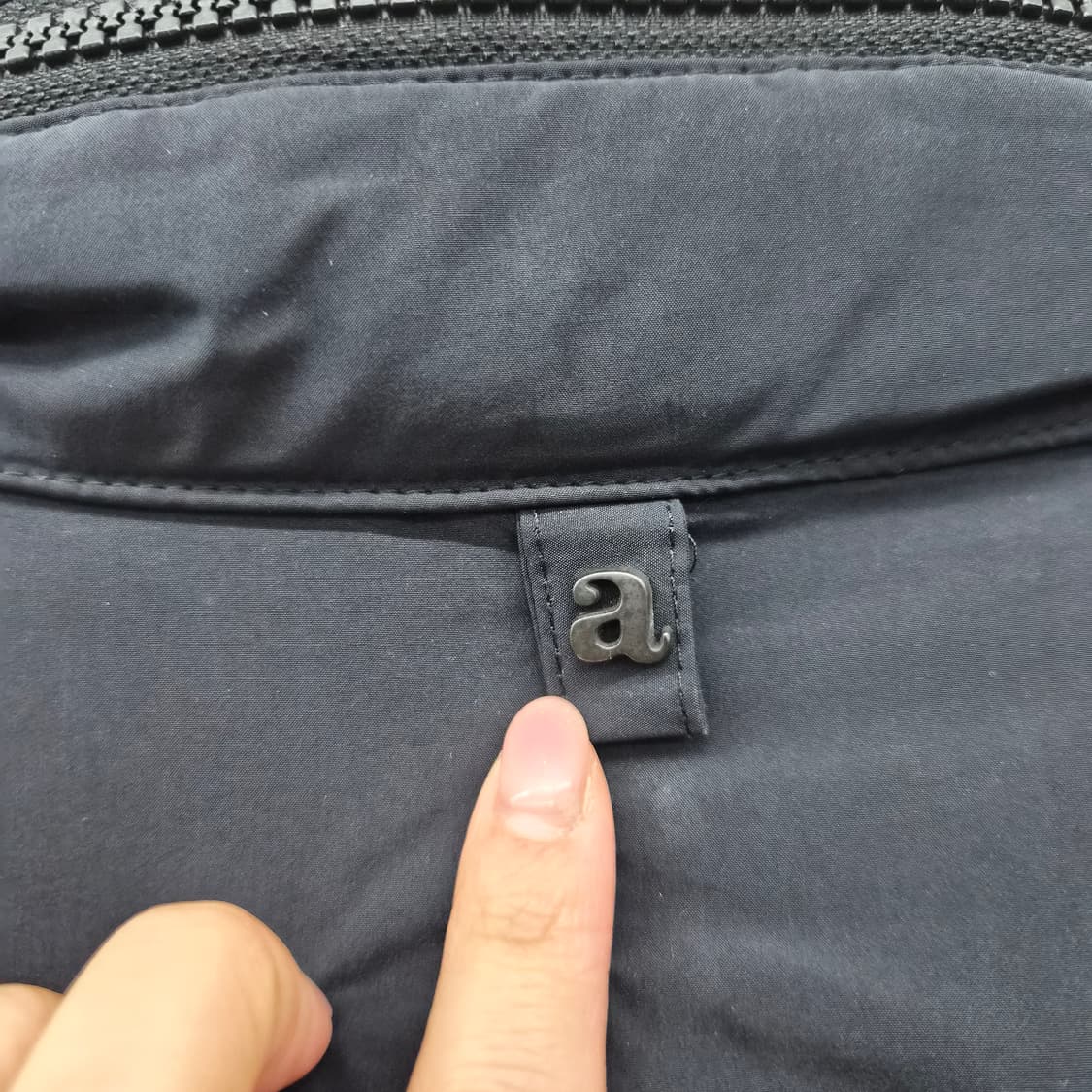 알레그리 블랙 야상 스타일 패딩 남성 M 상품이미지10