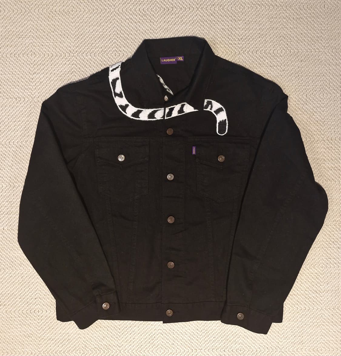 라퍼 타이거 데님 자켓 XL 상품이미지2