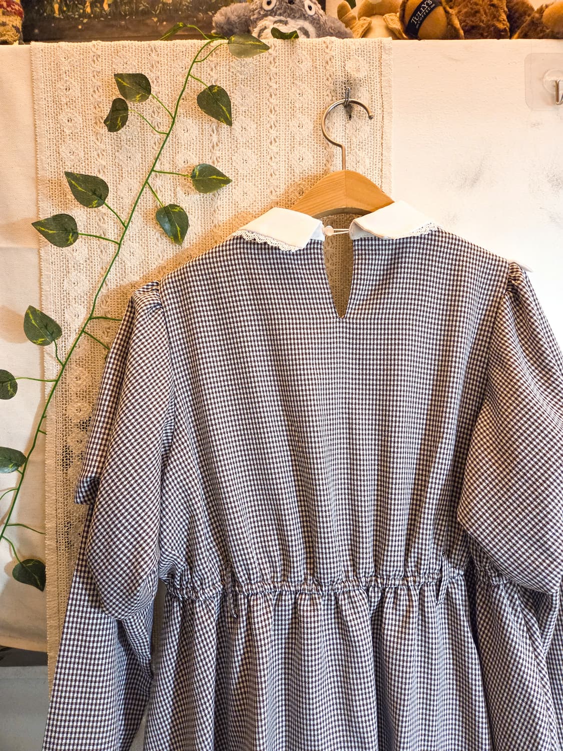 Deary 곰돌이 리본 원피스 [빅사이즈] 상품이미지6