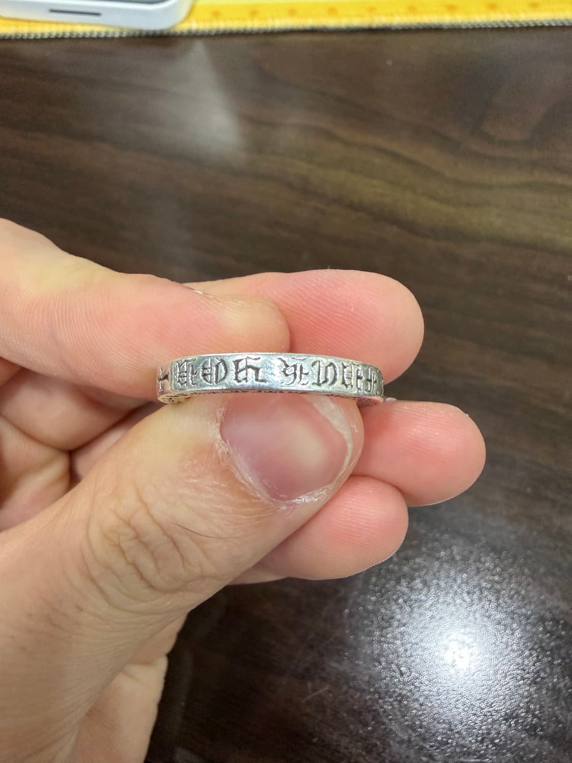 크롬하츠 퍽유링 3mm 상품이미지3