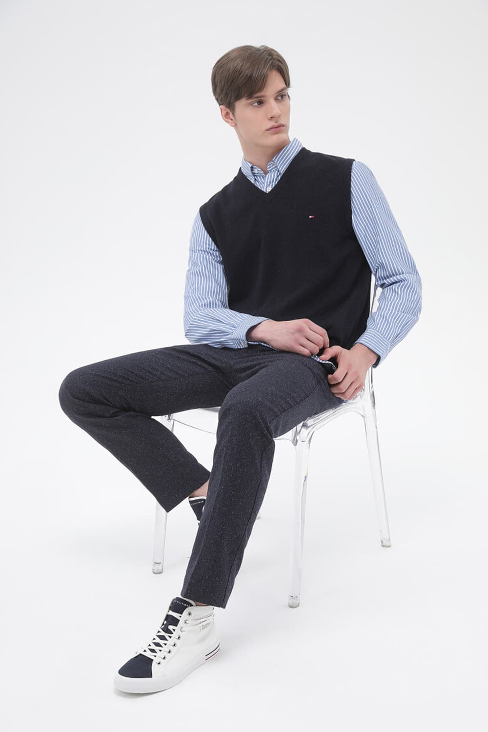 한섬 타미힐피거 램스울 베스트 상품이미지8