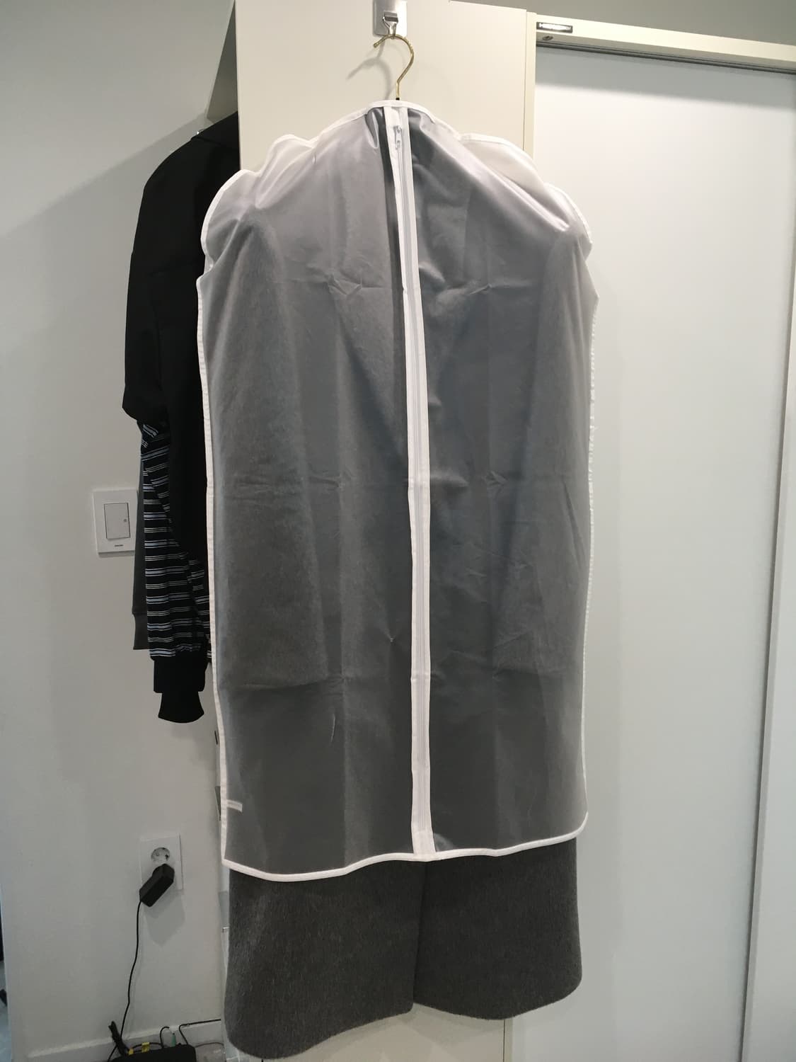 카리나 코트) 더오유 WOOL OVERSIZE LONG COAT 상품이미지7