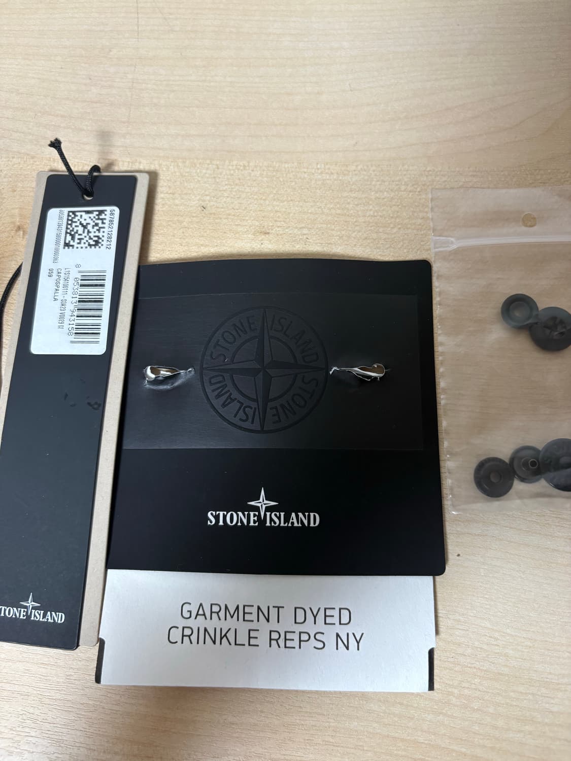 스톤 아일랜드 26SS 크링클랩스 바람막이 M 상품이미지10