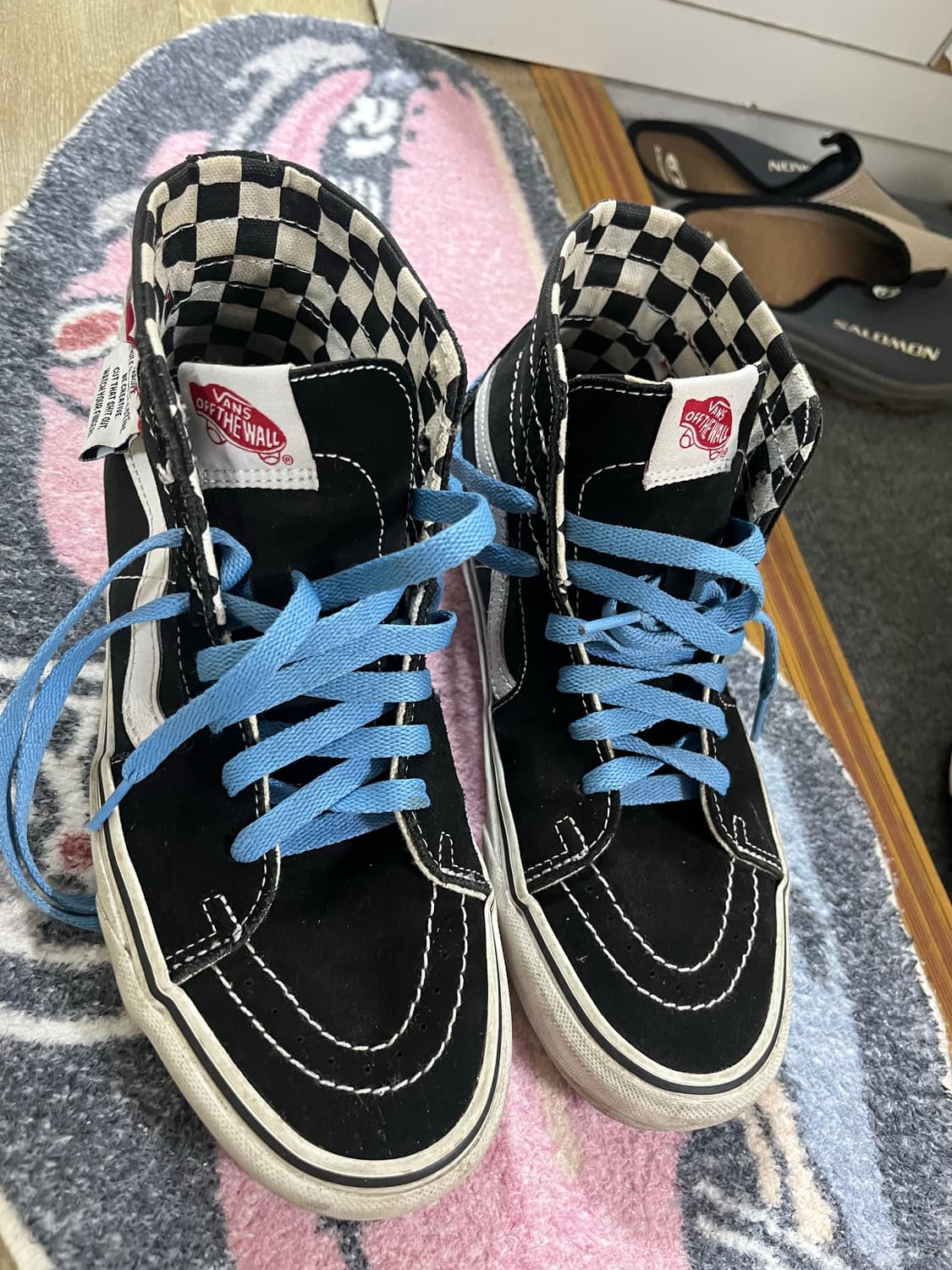 [250] 반스 Sk8-Hi 블랙 하이 상품이미지1