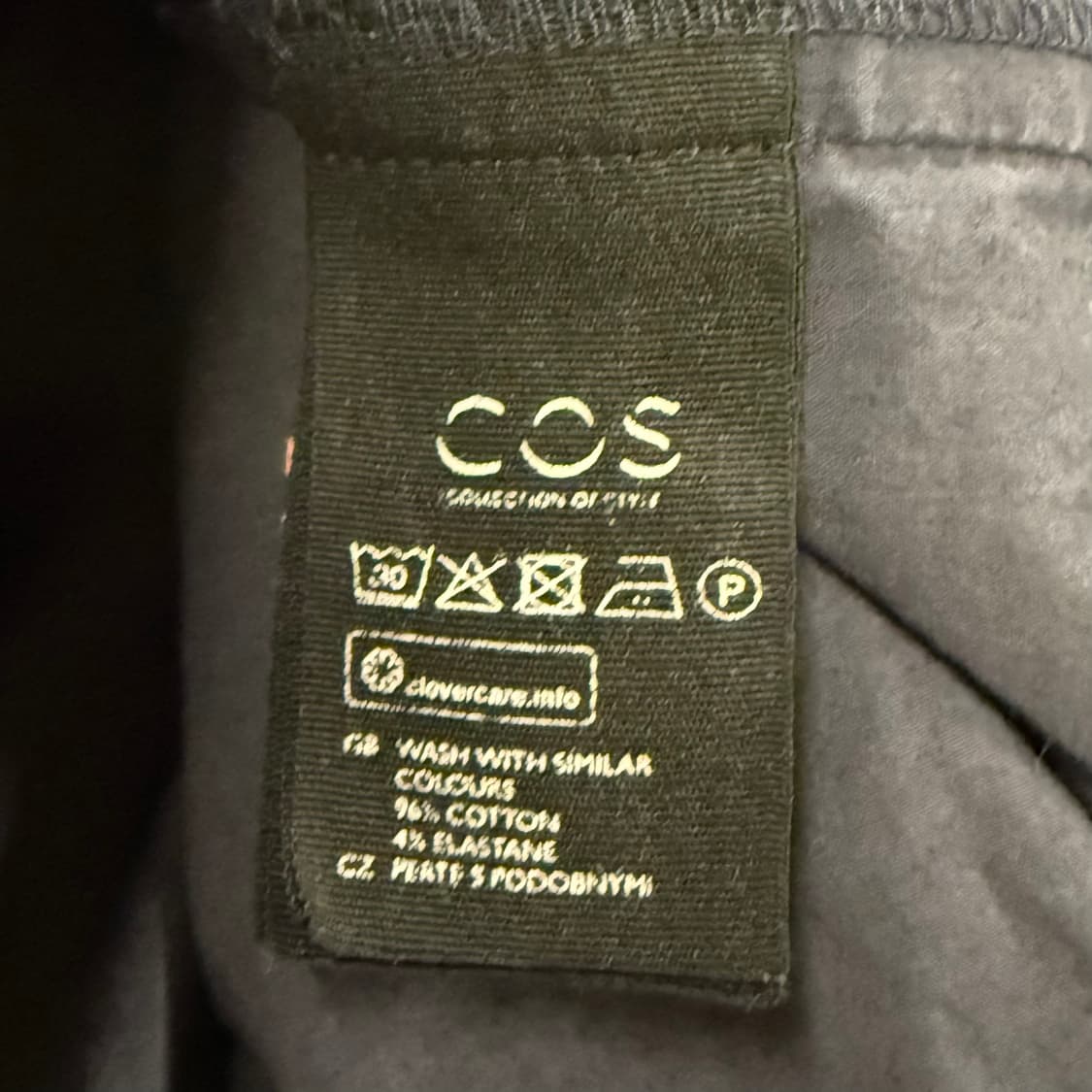 [정품/S] 코스 네이비 블루종 셔츠 자켓 b17 상품이미지6