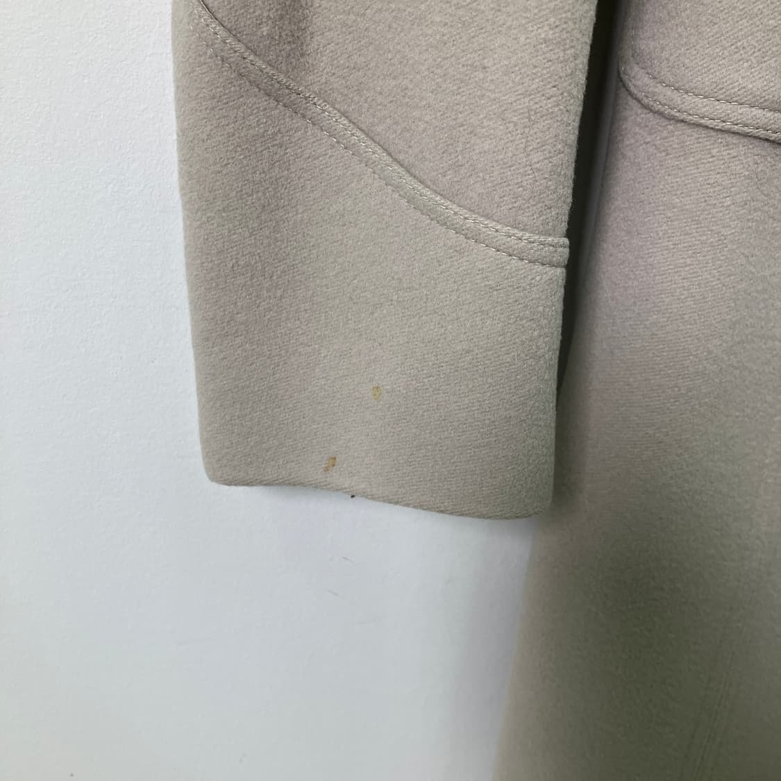 버버리 캐시미어 롱 트렌치 코트 38 상품이미지10