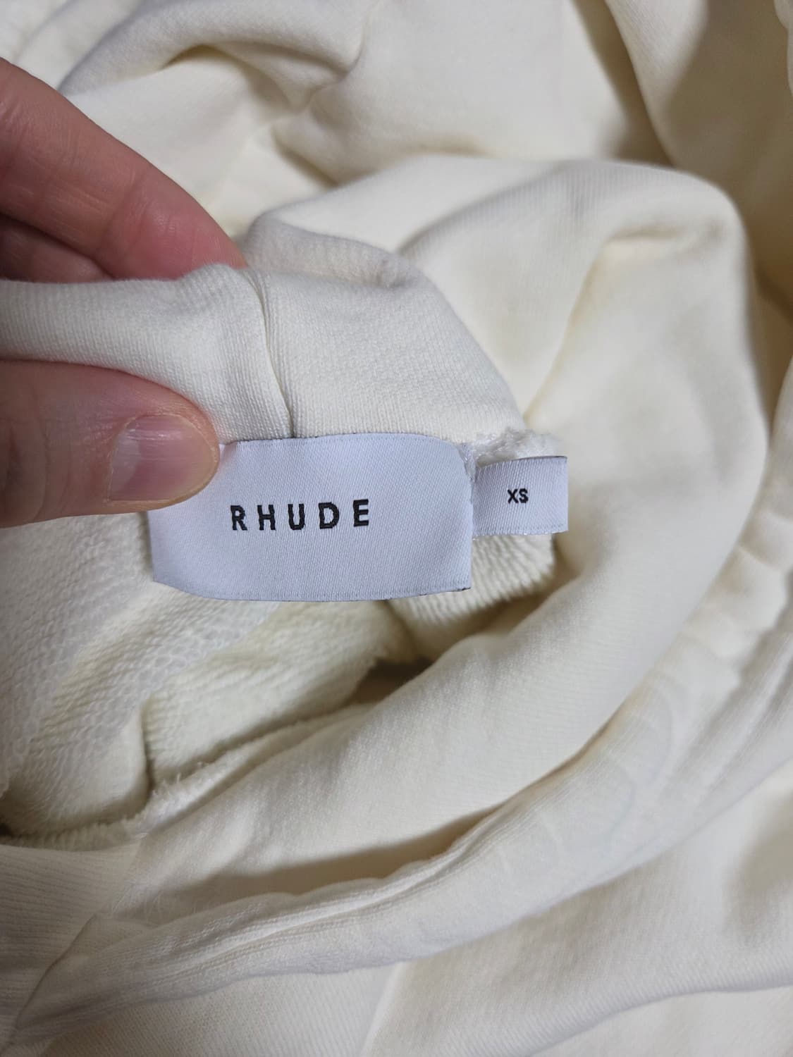 RHUDE 루드 표범 프린팅 후드티 아이보리 상품이미지2