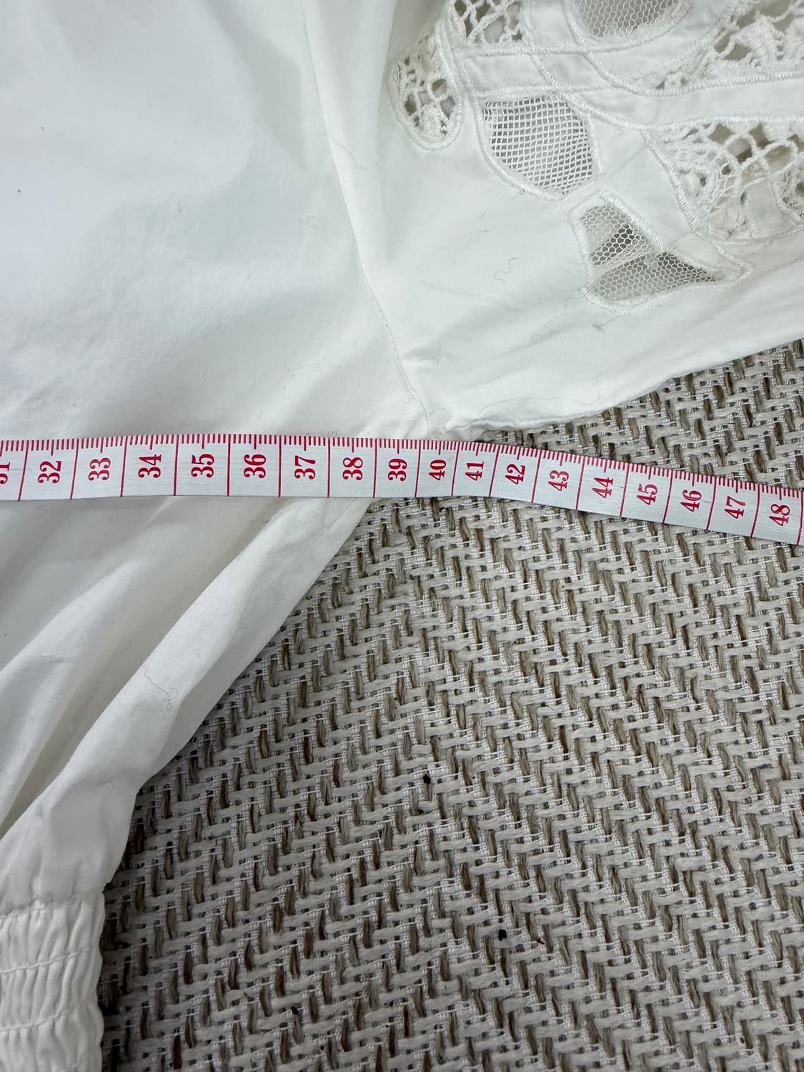 정품) maje 마쥬 화이트 레이스 롱 원피스 1 상품이미지9