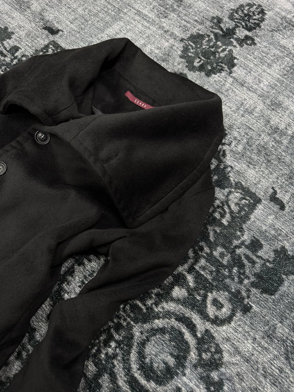 Seana 00s vkei high neck wool jacket 상품이미지4