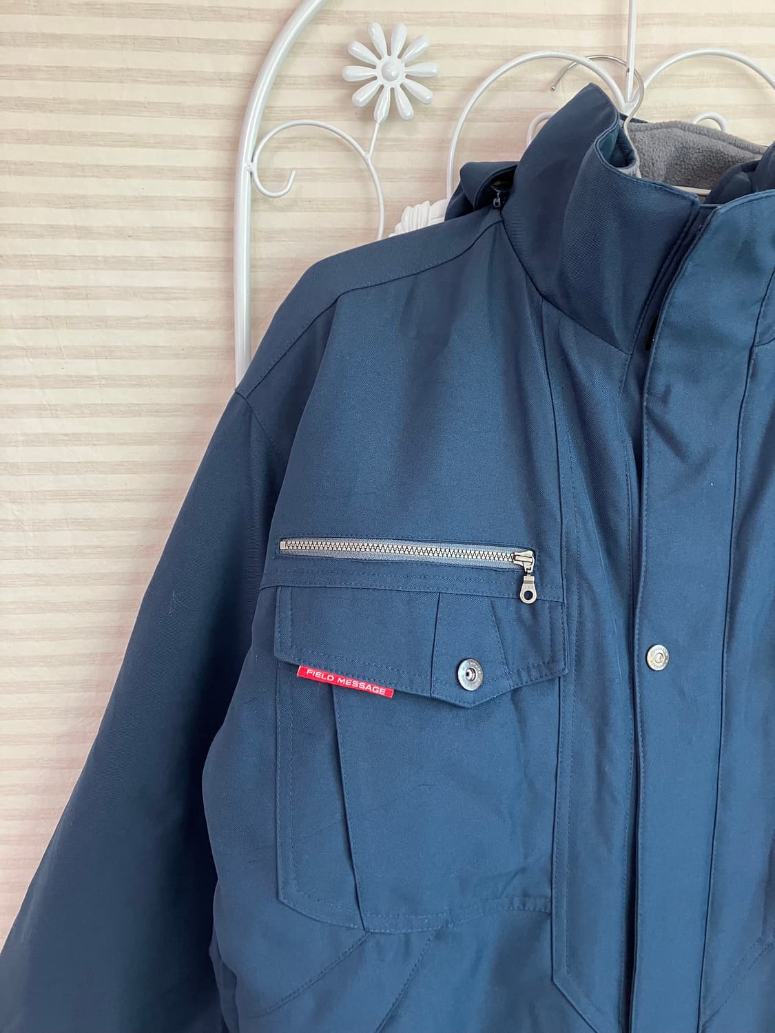 빈티지 네이비 점퍼 y2k 스트릿 갸루 펑키 일본빈티지51 상품이미지3