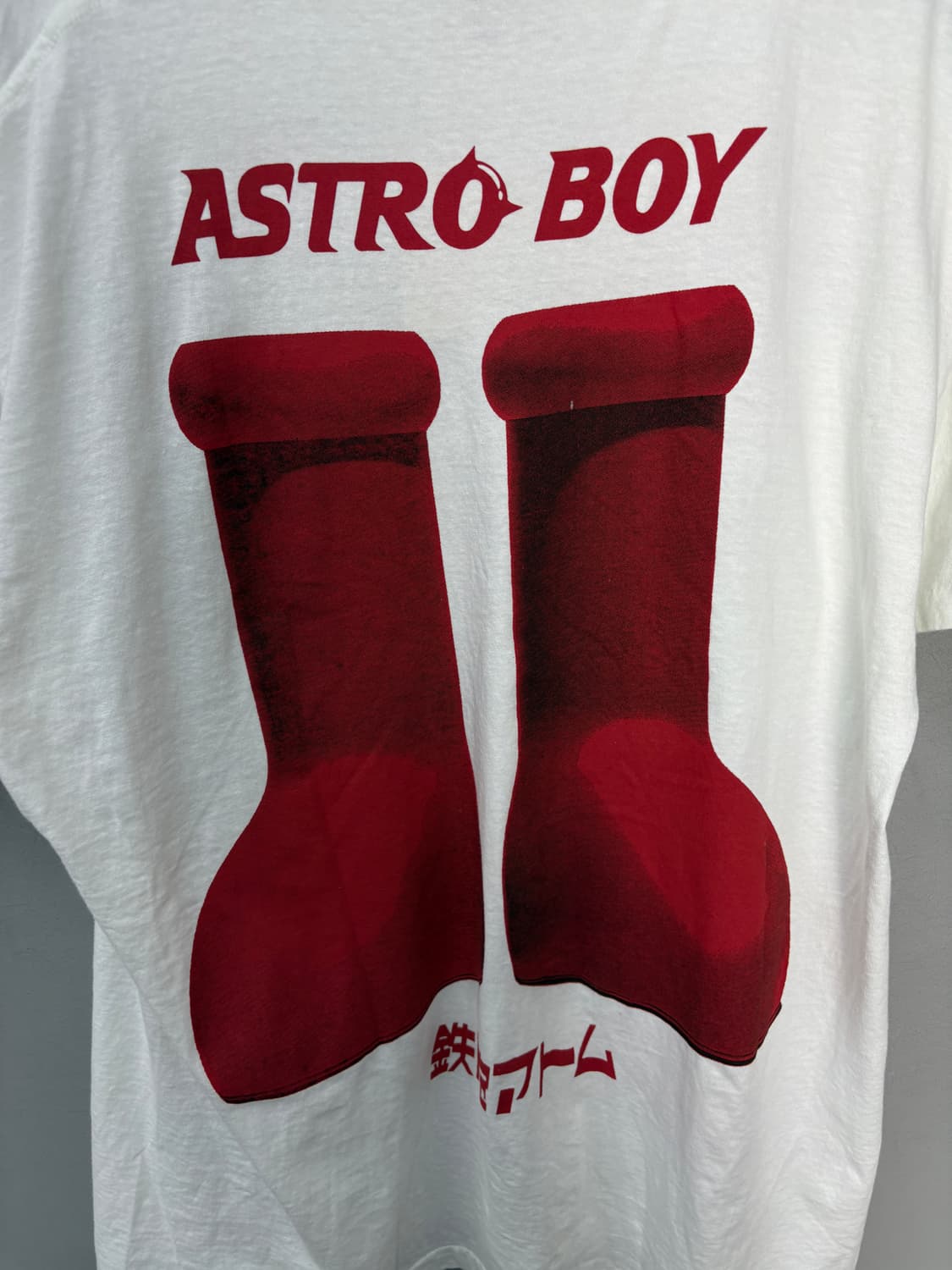 빈티지 우주소년 아톰 그래픽 화이트 반팔 A3710 상품이미지5