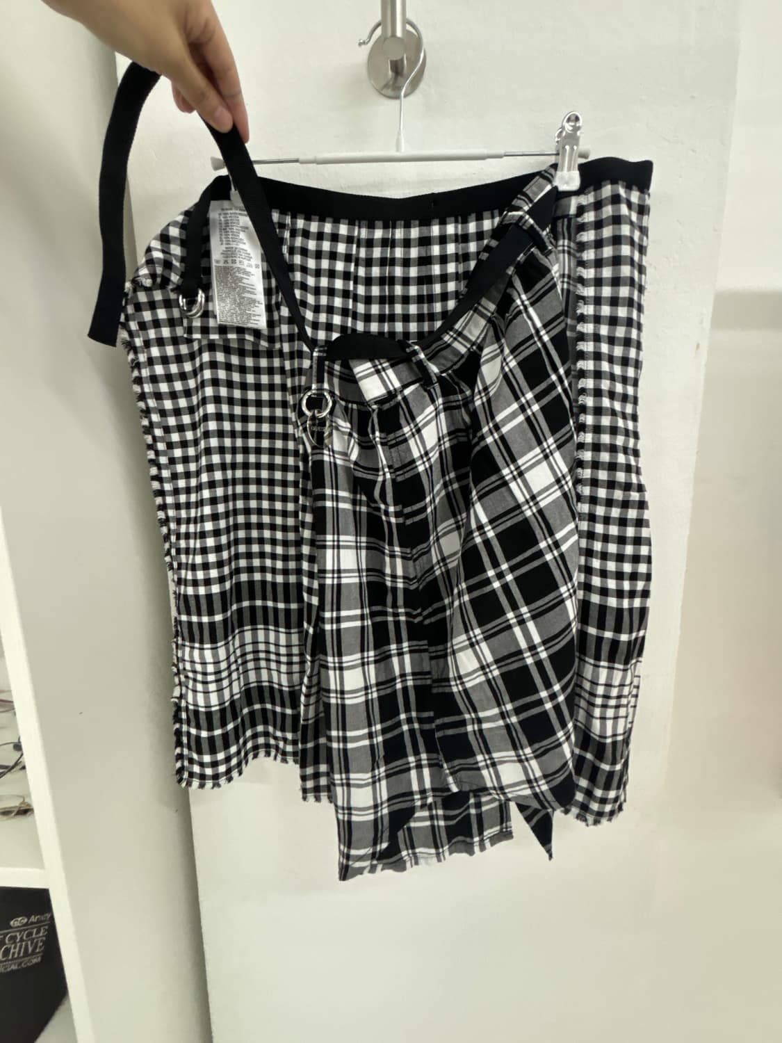 Diesel unbalance lap skirt 상품이미지5