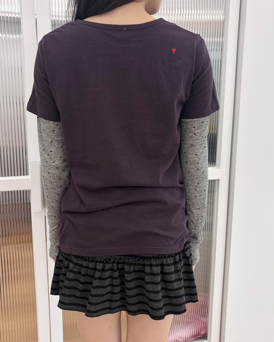 vintage purple two pocket half sleeve t 상품이미지2