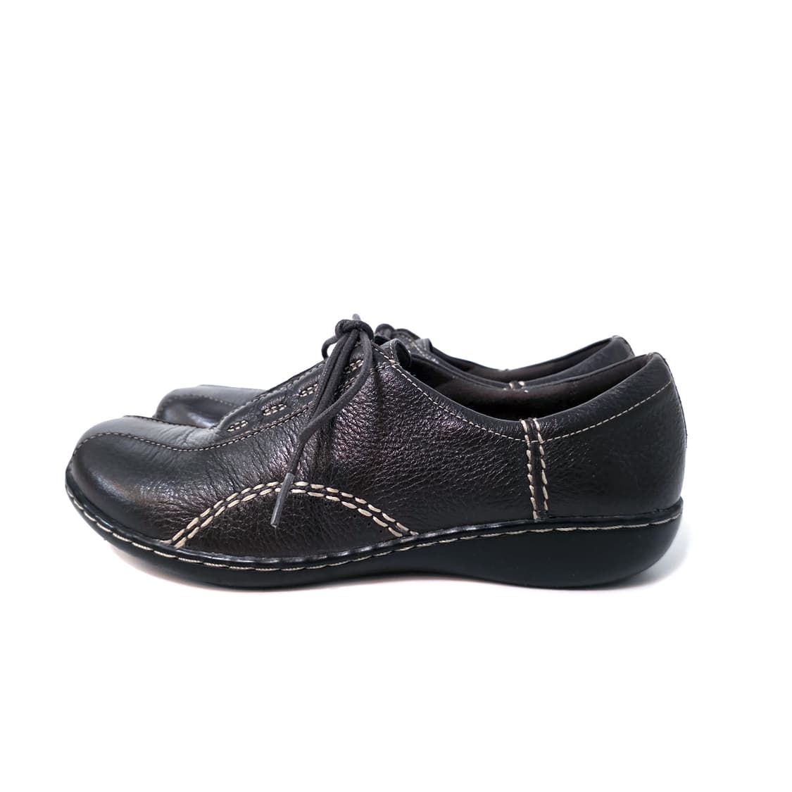 [US7.5] 클락스 컬렉션 비올라 레이스업 다크 브라운 상품이미지1