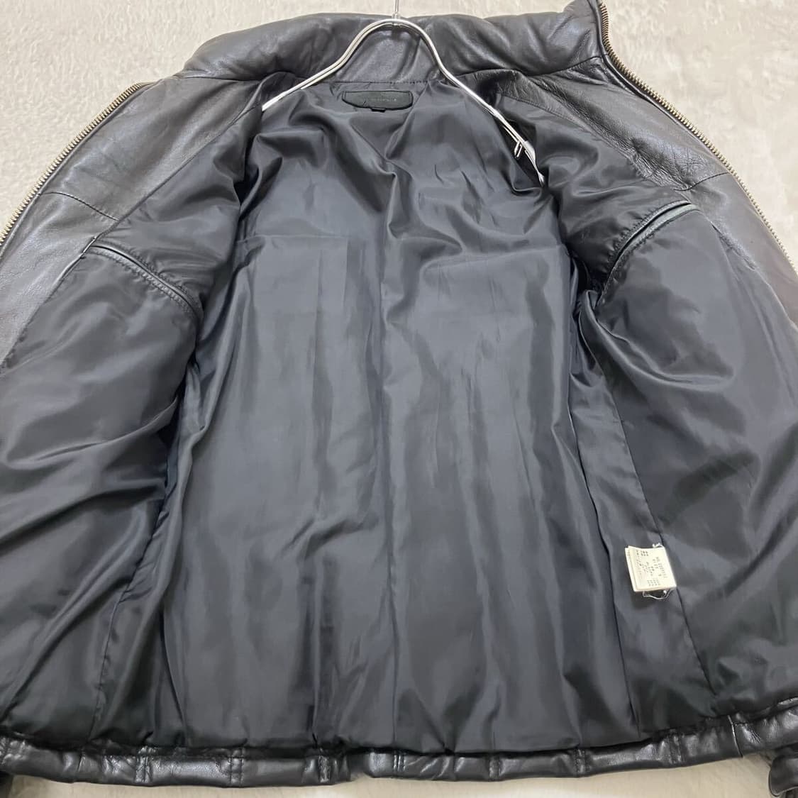 Jack rose 투웨이 레더 패딩 자켓 상품이미지4