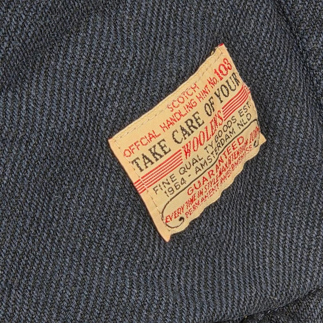 스카치앤소다 North Sea 인디고 울 블렌드 트러커 자켓 M 상품이미지7