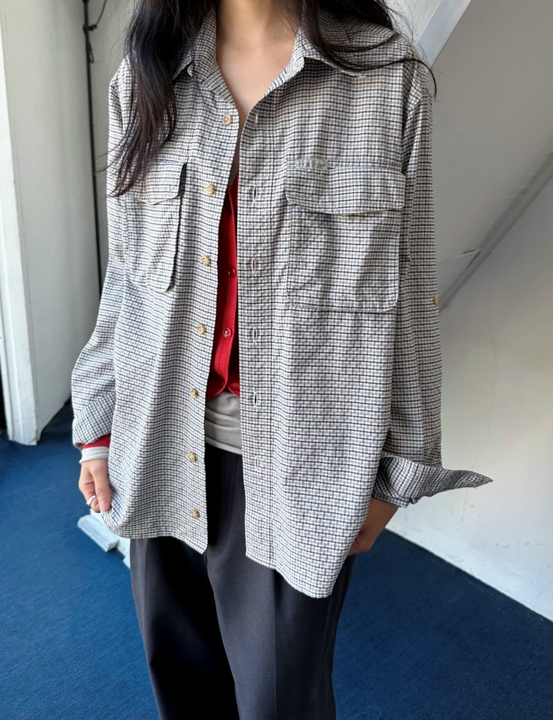 Utility nylon poly active shirt 상품이미지5