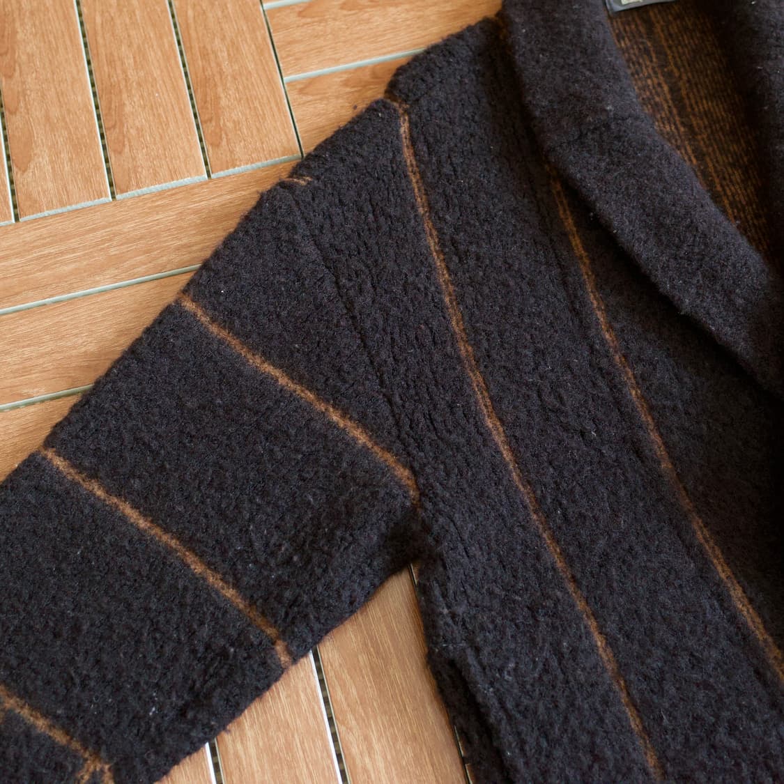 80‘s Issey miyake wool double cardigan 상품이미지4