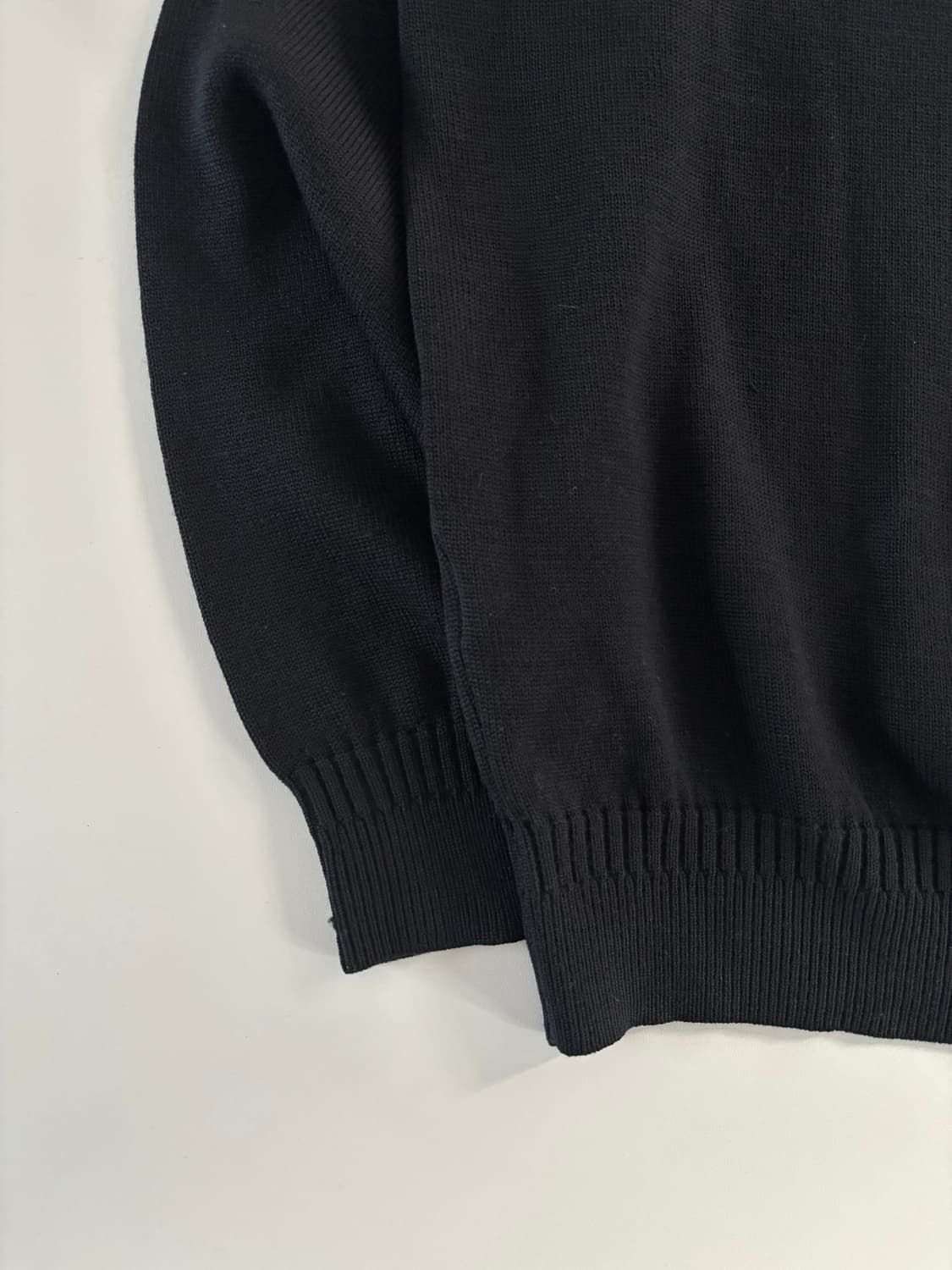 Dior 크리스찬 디올 스포츠 블랙 울 브이넥 니트 상품이미지3