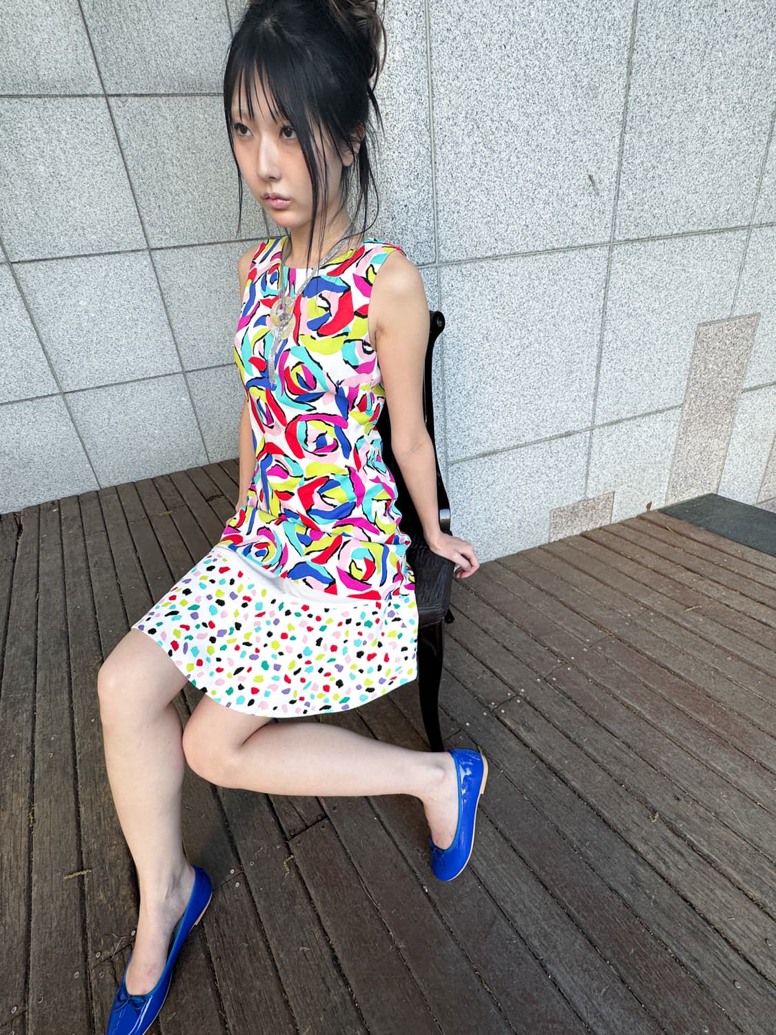 Moschino colorful printing dress 상품이미지4