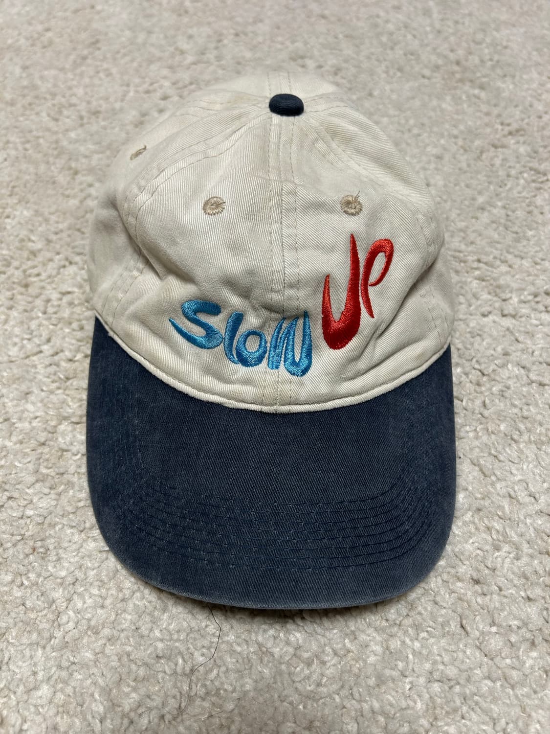 빈티지 투톤 볼캡 상품이미지1