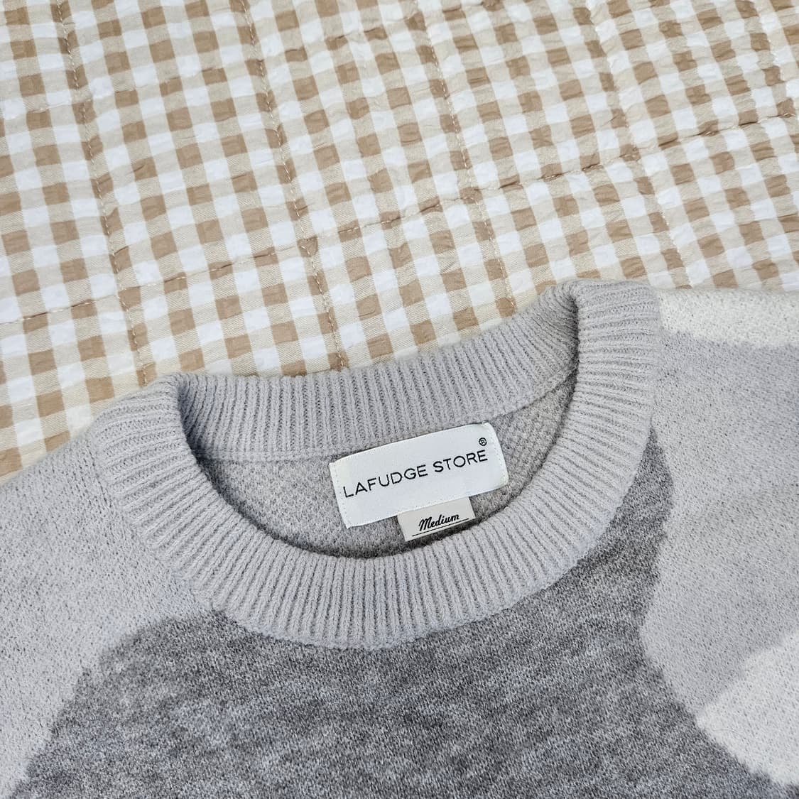 라퍼지스토어 오버핏 니트 스웨터 남자100~105 상품이미지2