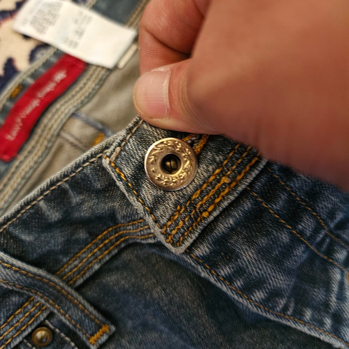 리바이스(Levis) 빈티지 컬렉션 빽 포켓 스트레이트 데님팬츠 상품이미지6