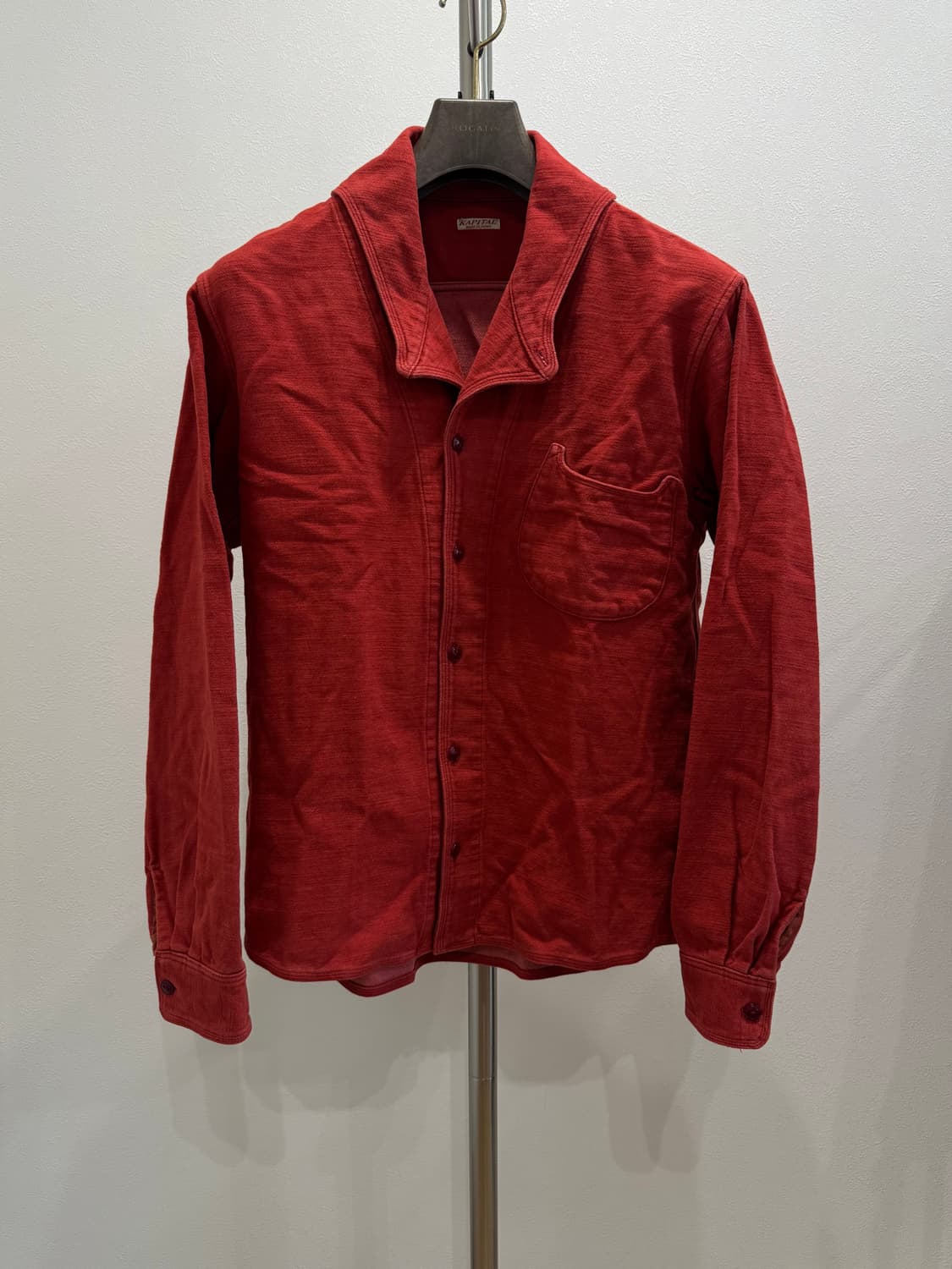 캐피탈 오벌 포켓 셔츠 자켓 상품이미지1