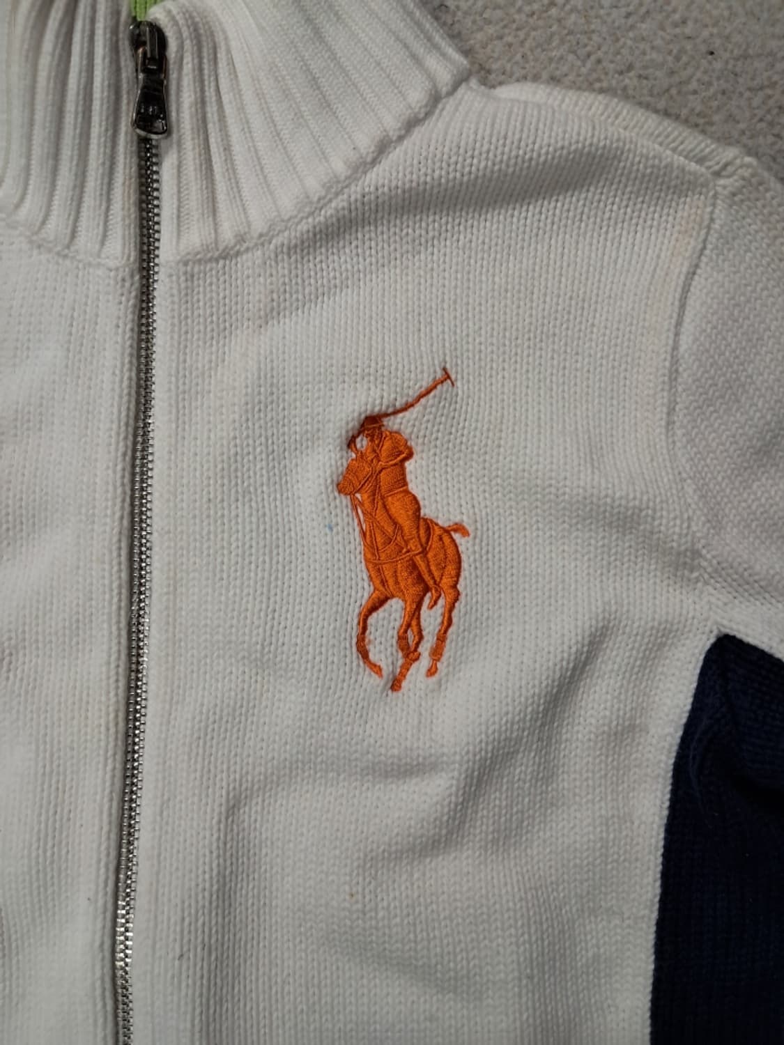 폴로 빅포니 니트집업 상품이미지2