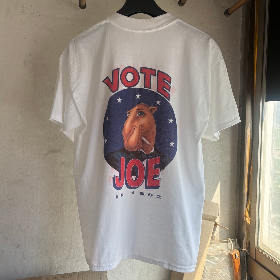 90s 빈티지 카멜 Joe Vote 프로모 티셔츠 상품이미지3
