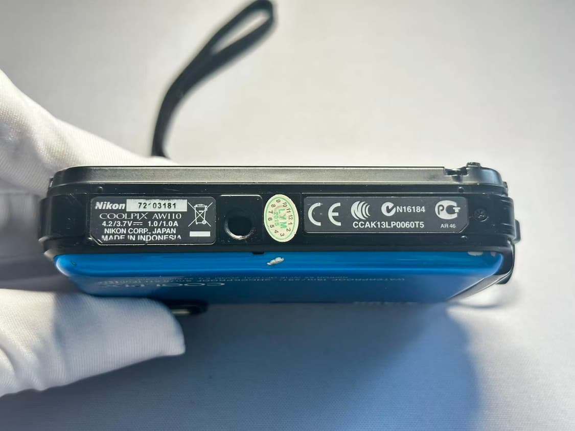 니콘 쿨픽스aw110(aw100)블루 디카 상품이미지3