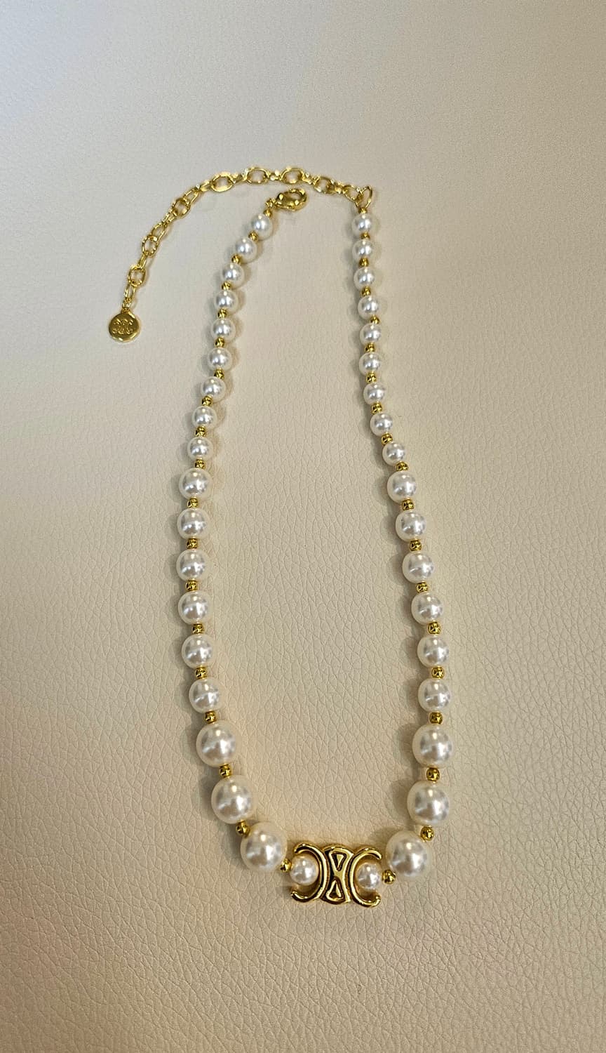 셀린느 스왈 진주 목걸이 업사이클링 상품이미지5