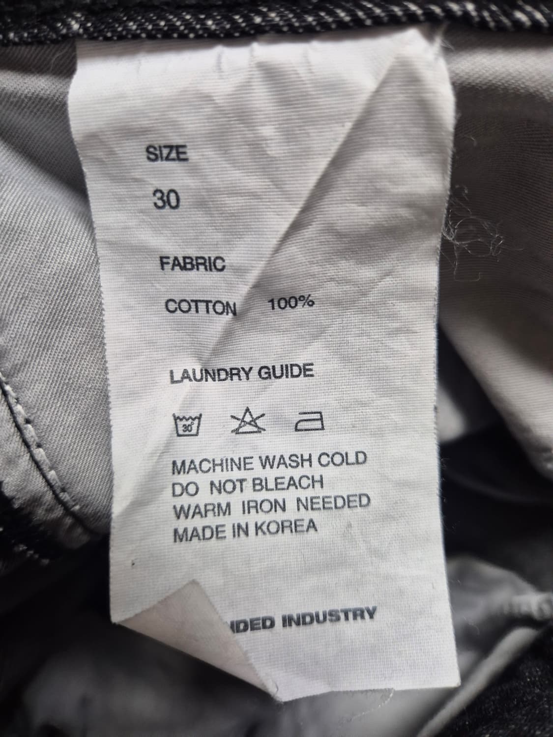 [30] 브랜디드 1702 블랙 워리어 진 상품이미지6