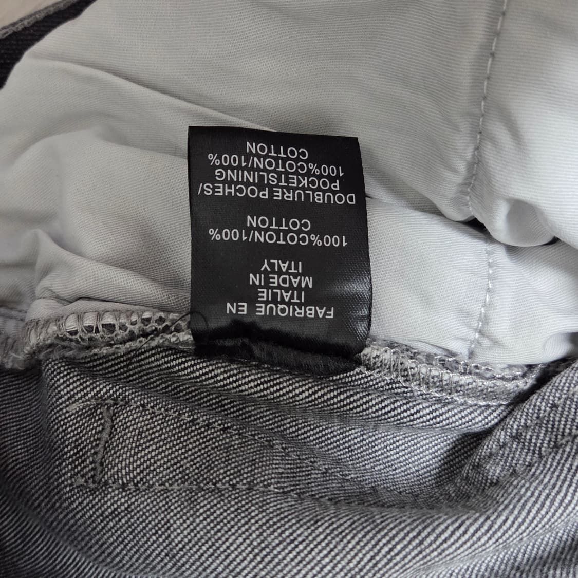 Balmain 발망 34사이즈 바이커 진 워싱 데님 청바지  상품이미지4