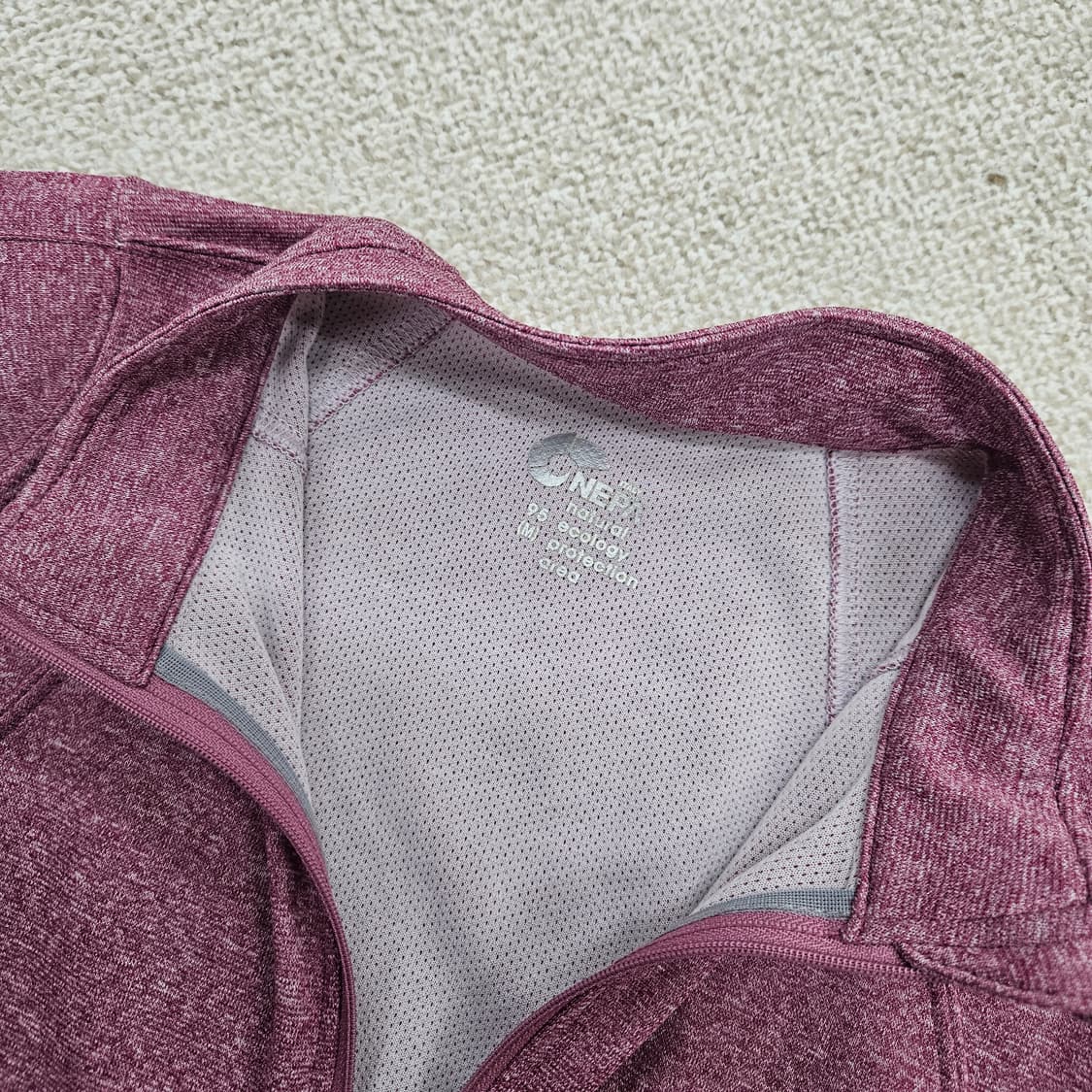 [95] 네파 기능성 반집업 긴팔 티셔츠 1210J1 상품이미지2