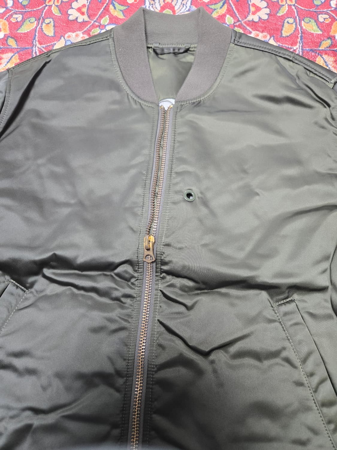 Acne Studios Selo Satin Bomber Jacket 상품이미지2