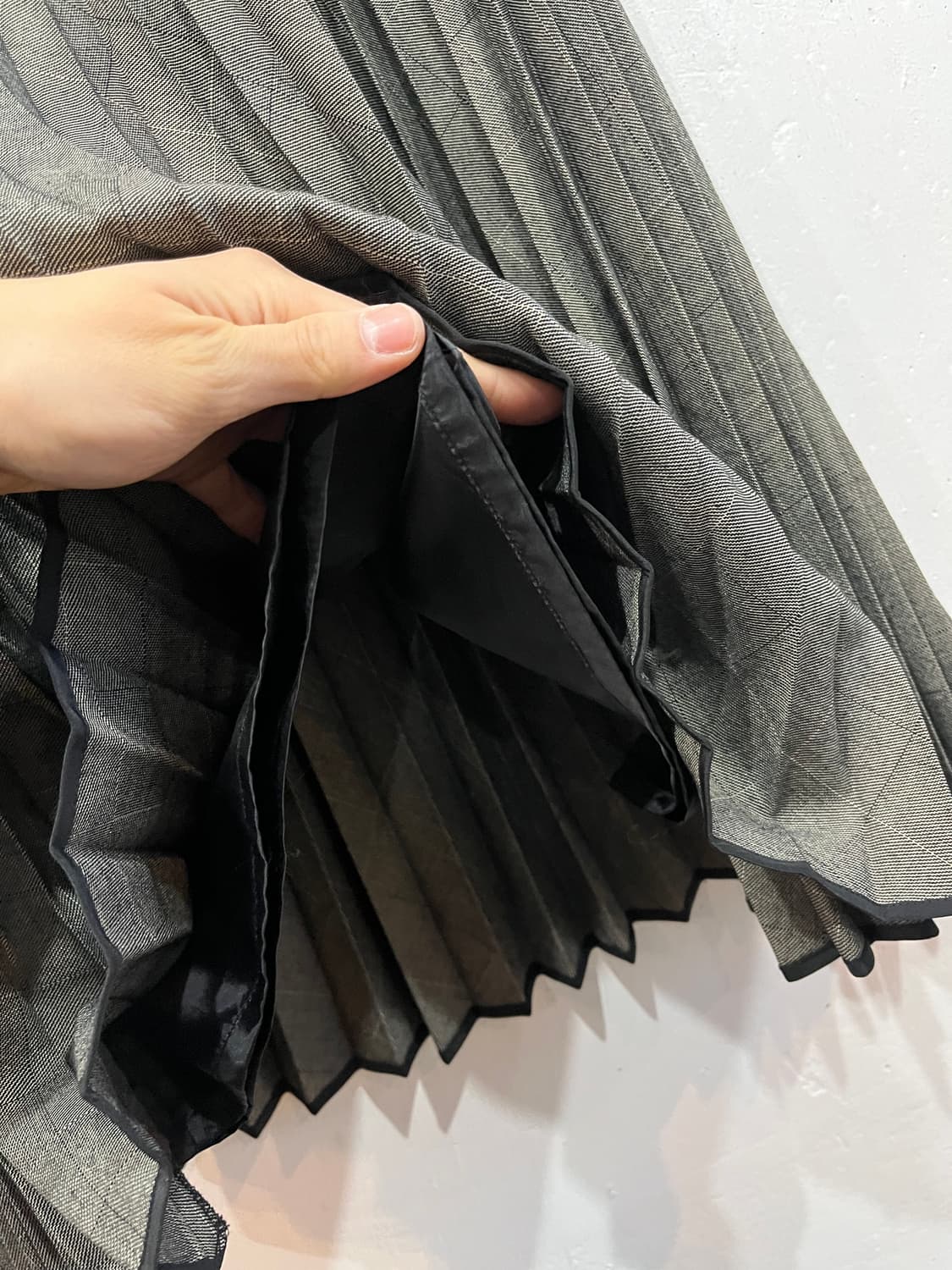 FEEL AND EASE 울 플리츠 스커트 치마 상품이미지6